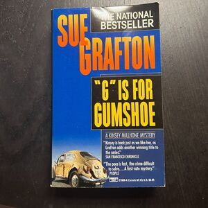 Kinsey Millhone Alphabet Ser.: G Is for Gumshoe by Sue Grafton 1991